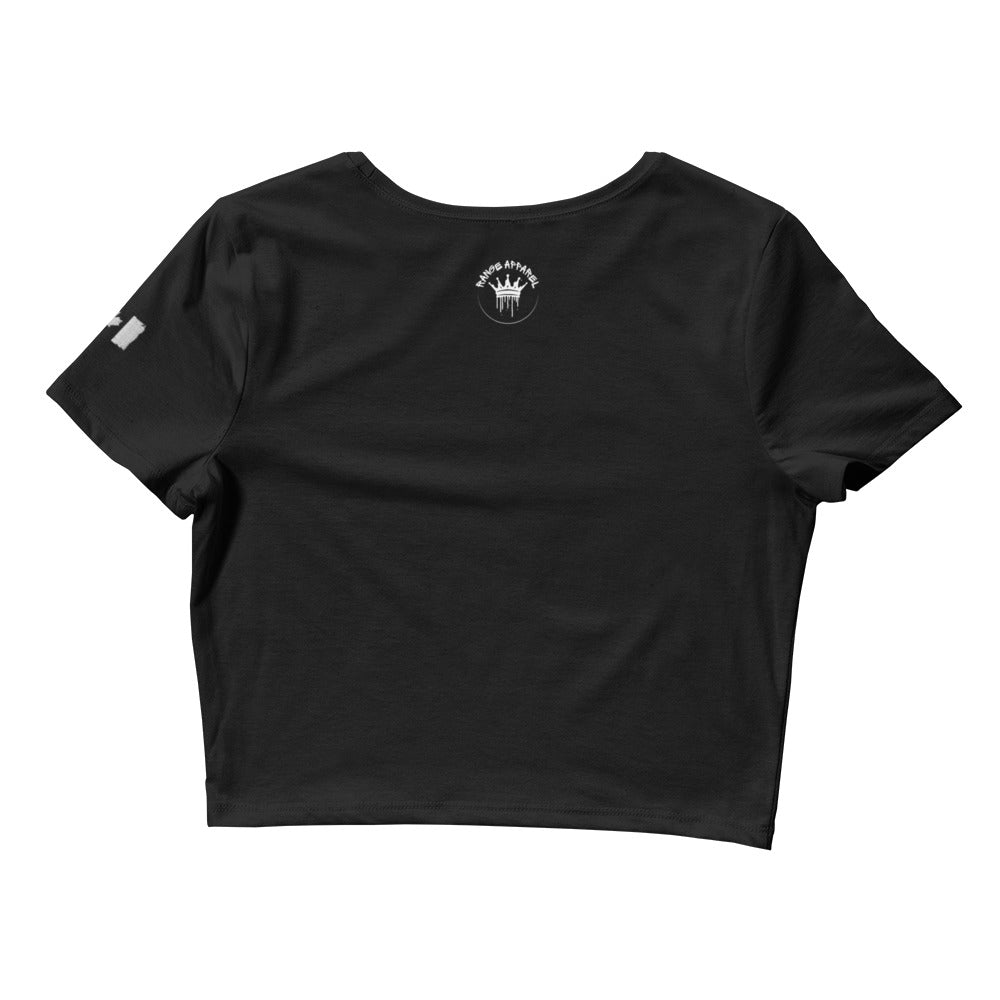 Women’s Crop Tee (Asphalt)