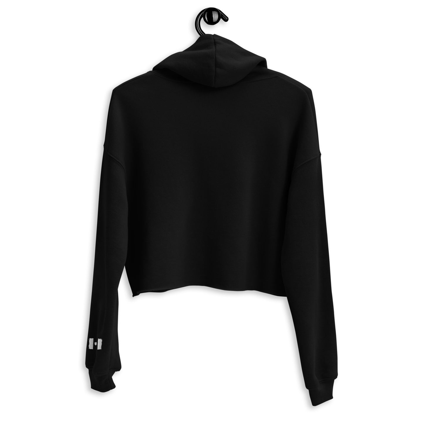 Woman's Crop Hoodie(Asphalt)