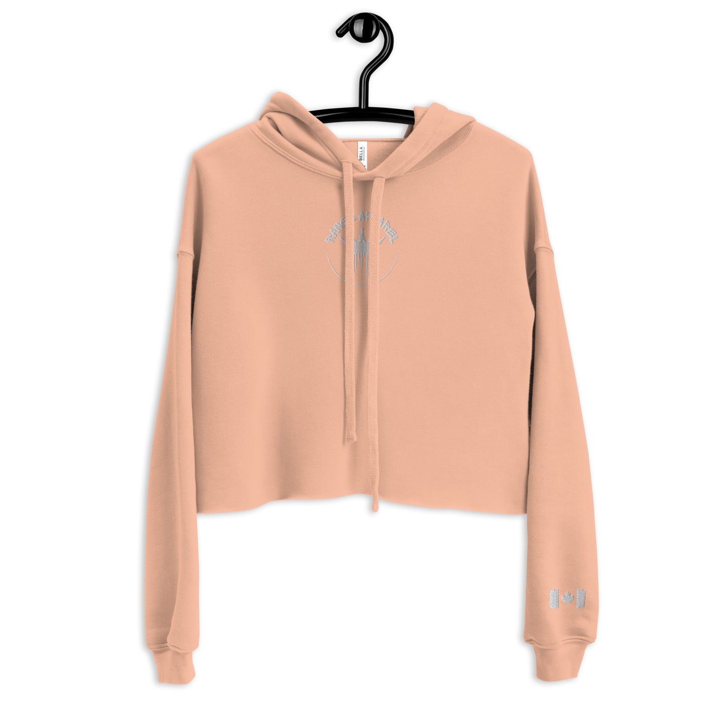 Woman's Crop Hoodie(Asphalt)