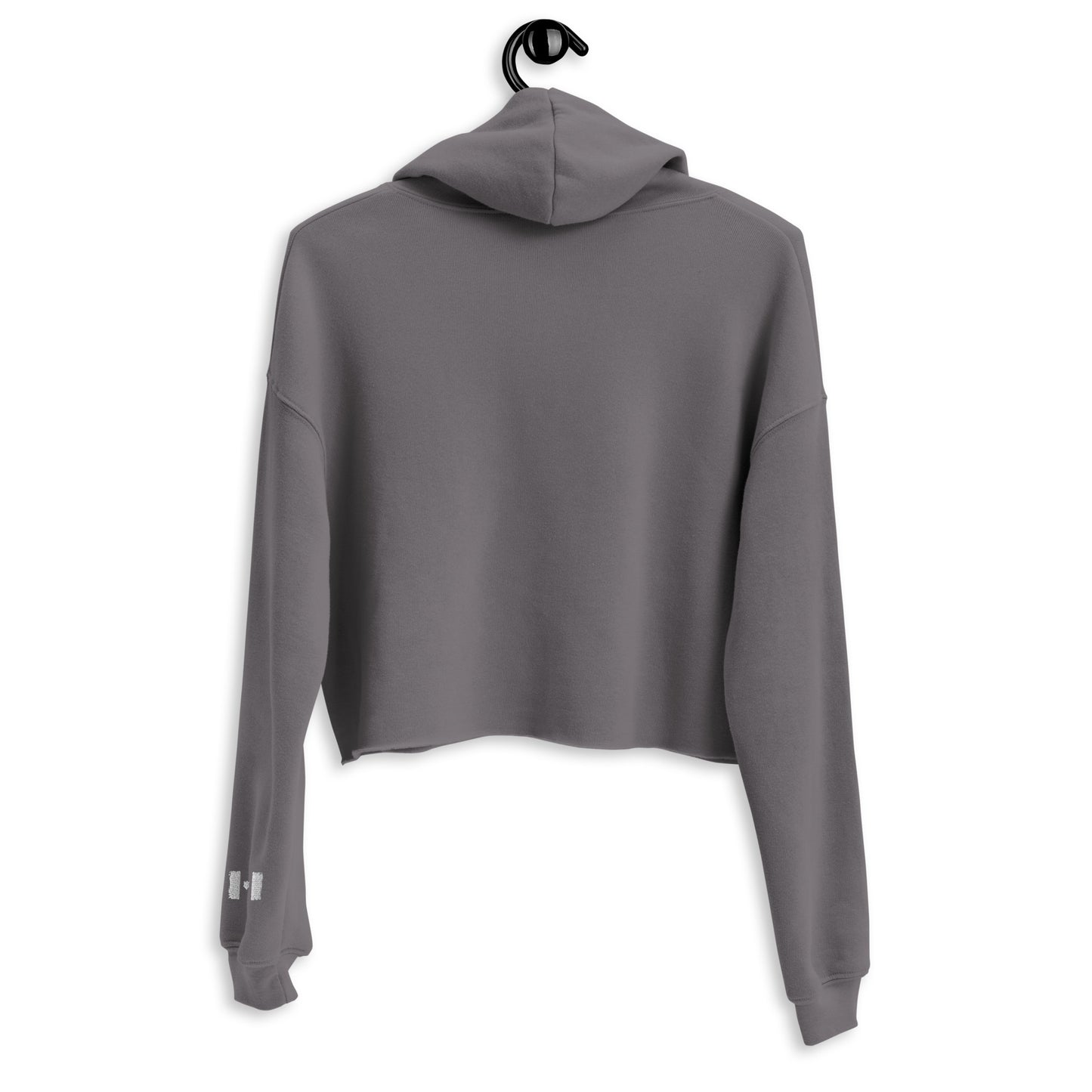 Woman's Crop Hoodie(Asphalt)