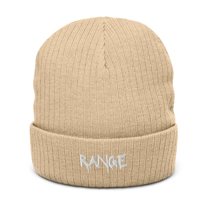 Ribbed knit beanie (Asphalt)